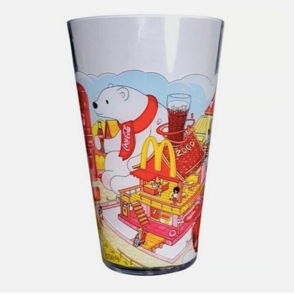 🍟 McDonald's Happy Meal Collector’s Cup 2024 Coca Cola Bear Sealed NEW🍟